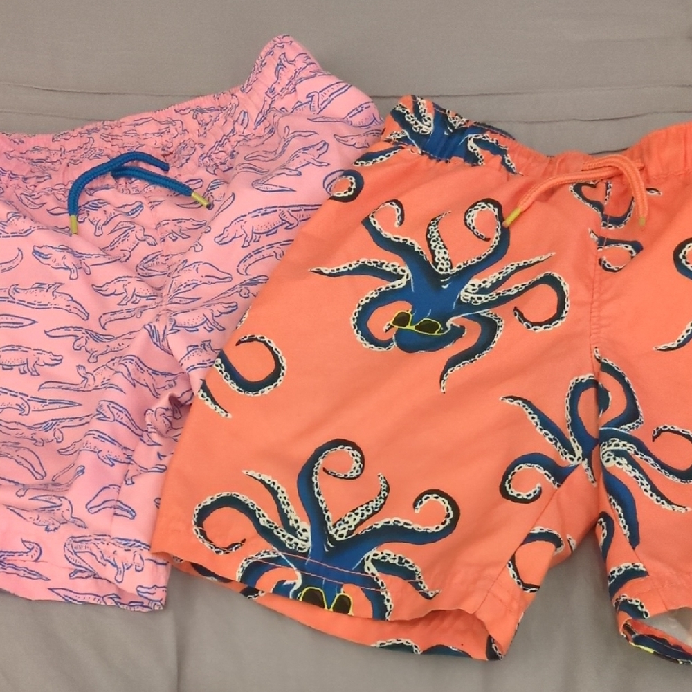 Old Navy Colorful Swim Shorts Set